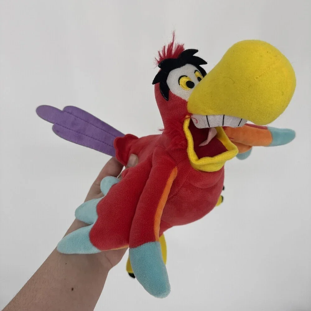 Disney Store Aladdin Iago Parrot Plush Doll 11